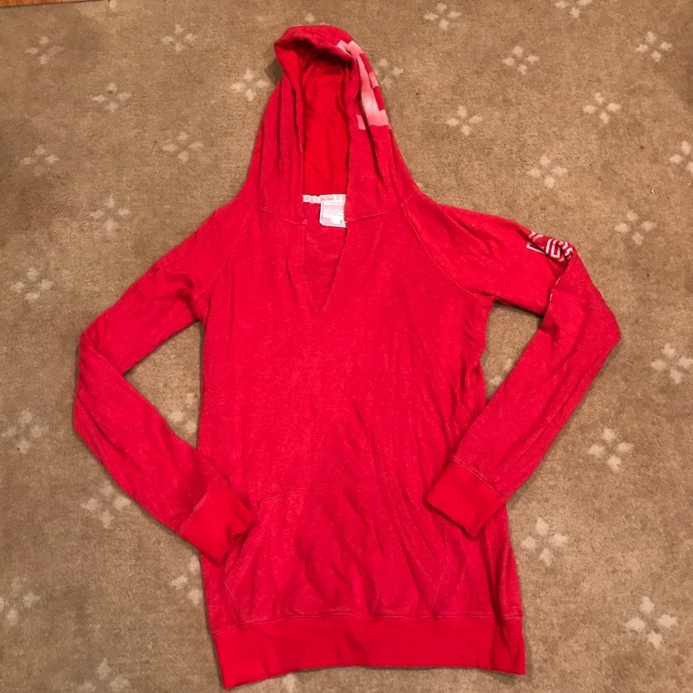 Vs Pink Rutgers Hoodie